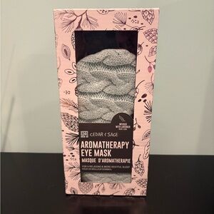 Cedar & Sage Aromatherapy Eye Mask